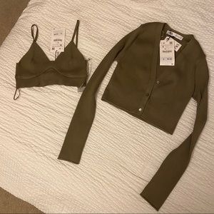 ZARA Cardigan Set